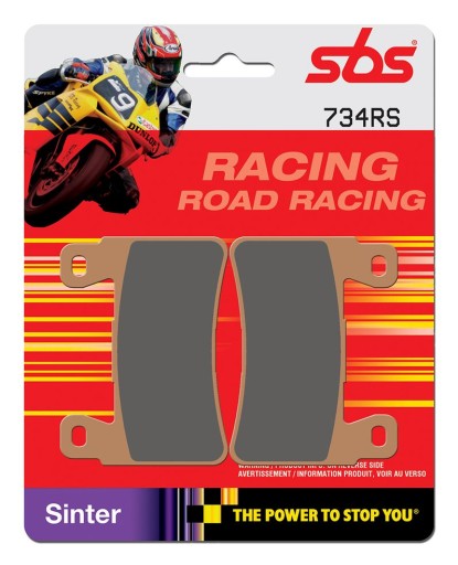 566RS - SBS ПЕРЕДНІ СПОРТ БЛОКИ HONDA VTR SP1 SP2