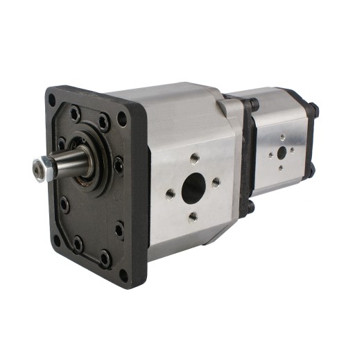 A1.40.10.399 - 2-секционный шестеренчатый насос правый 39/26 см3 HYDROLIDER