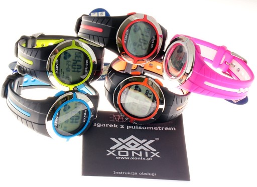 XONIX HRM2 sports watch HEART RATE TRAINING bmi