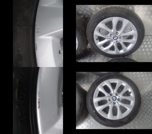 wheels discs tyres BMW 2 F45 7mm 17''