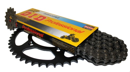 75984621532468456930 - Комплект привода Kawasaki KLX 300 1997 - 2002r DiD !