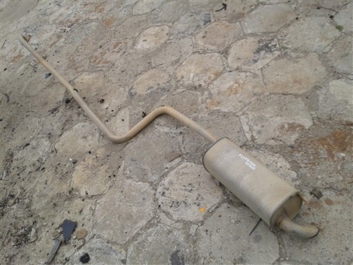 ГЛУШИТЕЛЬ ВЫХЛОПНОЙ ТРУБЫ ДЛЯ FORD FIESTA MK6 1.4 TDCI 5D