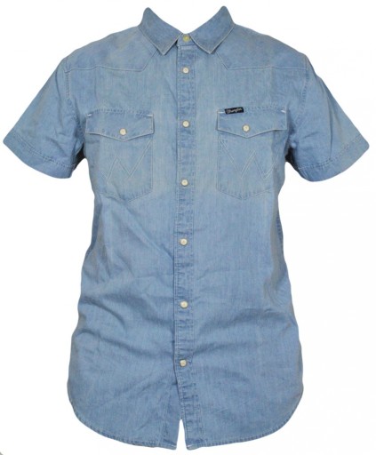 WRANGLER košeľa JEANS slim WESTERN SHIRT _ S 36