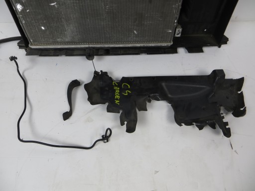 support panel for radiators radiator of water CITROEN C4 II 1.6 petrol