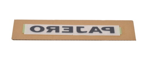 Наклейка напис задня кришка ручки PAJERO MN146696