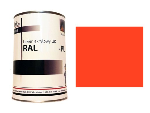 Акриловый лак RAL 2009 Orange TRAFFIC 4 L