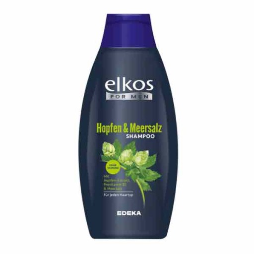 ELKOS FOR MEN Hopfen & Meersalz Šampón 500 ml