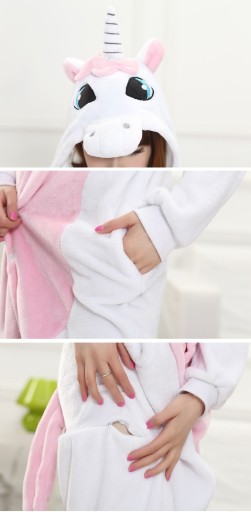 ПИЖАМА ЕДИНОРОГ КИГУРУМИ КОСПЛЕЙ ONESIE СПОРТИВНЫЙ КОСТЮМ R S