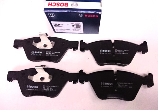0 986 - BOSCH 0986494118 тормозные колодки ПД BMW E90 91
