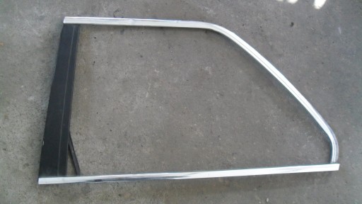 BMW E30 рамка стекла хром купе задний левый узкий