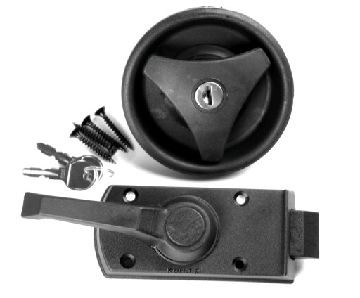 214/008 - Замок вхідних дверей з ключами для кемпінгу