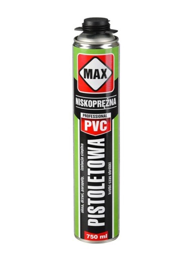 NÍZKOPRÚŽKOVÁ PENA PIST. PVC MAX TECHNA 750ml