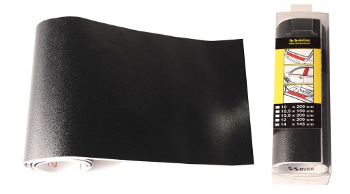 Защитная пленка черная Лады стойки AVISA 14X145 см