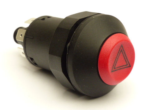 56 - Переключатель типа Fendt для аварийного освещения круглый