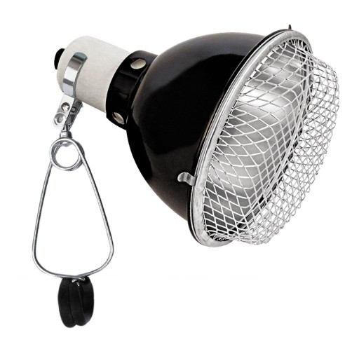 KLOSZ LAMPA OPRAWA żarówki do terrarium śr 21cm