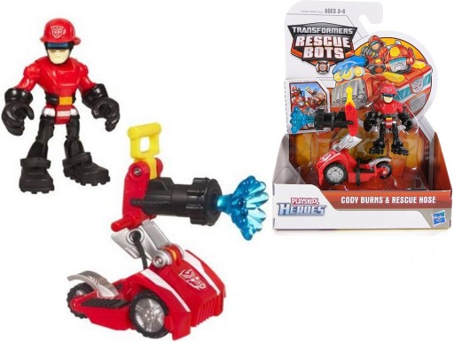 HASBRO TRANSFORMERS RESCUE BOTS CODY HASIČI