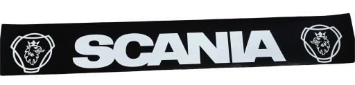 Бризговики фартух напівпричіп Scania чорний