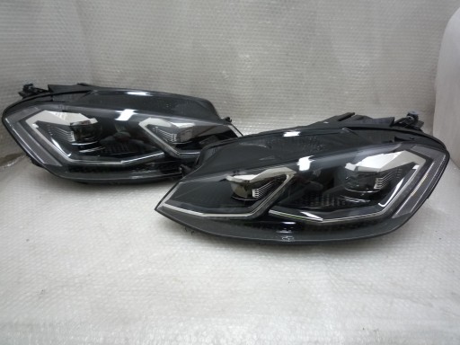 Лампы VW GOLF VII R LINE FULL LED Левые Правые 2017