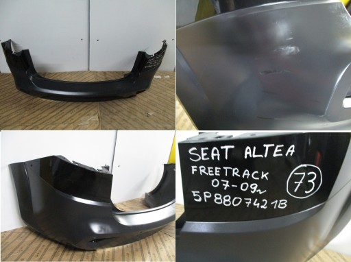 bumper rear part Seat Altea 5P8 FREETRACK 5P88074218