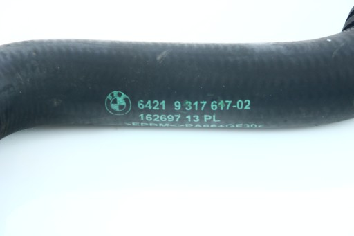 BMW X3 F25 X4 F26 18d 20dX B47 prijenos cijev crijevo vode 9317617