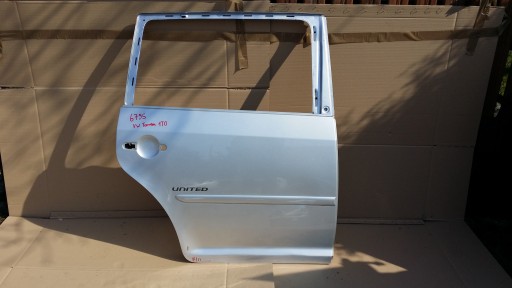 door right rear. VW TOURAN 1T0 03- NR 6795