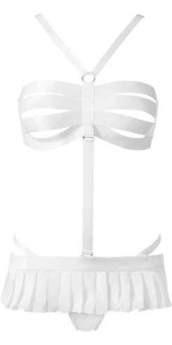 NEW INTIMISSIMI biele body prúžky M 38