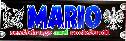 Іменна дошка 50X16 LED + талреп безкоштовно