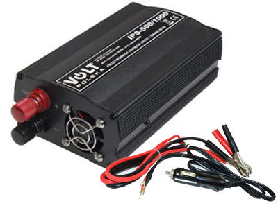 12V 1000W ПЕРЕТВОРЮВАЧ НАПРУГИ СТРУМУ 230V USB 24Q