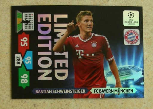 Zdjęcie oferty: Karta Limited Champions League 2013 SCHWEINSTEIGER