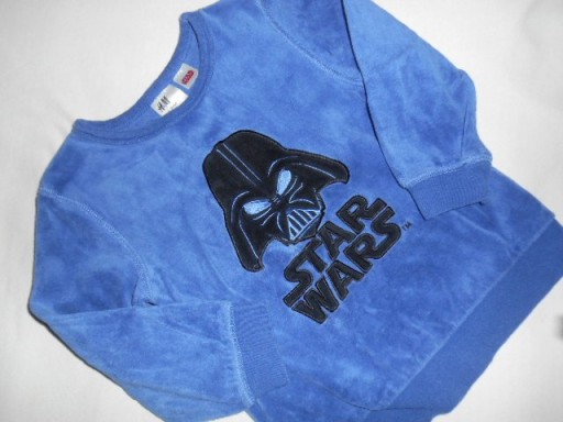 Zdjęcie oferty: H&M STAR WARS VADER CUDO BLUZA SYNEK 98/104