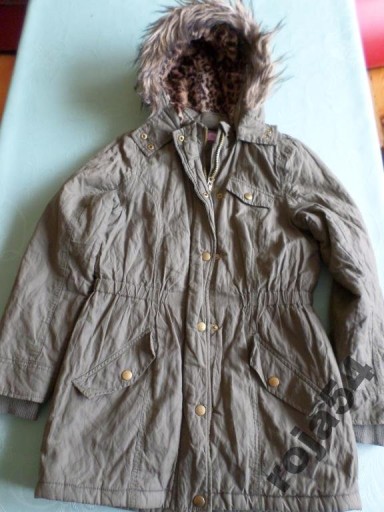 Zdjęcie oferty: F&F Kurtka Kreszowana Parka XS/34,152/158