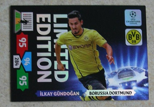 Zdjęcie oferty: Karta Limited Champions League 2013/14 - GUNDOGAN