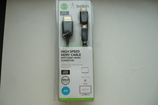 Zdjęcie oferty: BELKIN Kabel HDMI-Micro MINI HDMI Adapter 2 m