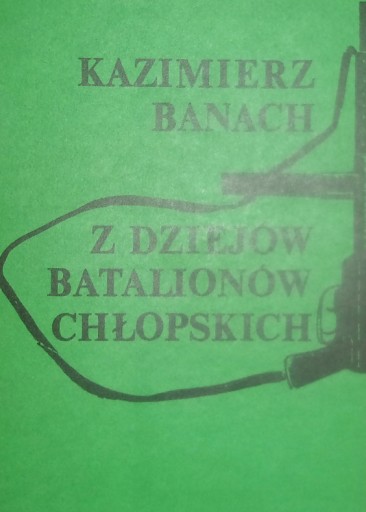 Zdjęcie oferty: Banach - Z dziejów Batalionów Chłopskich p