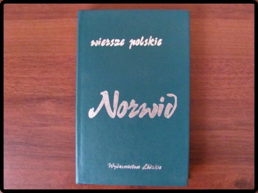 Zdjęcie oferty: Wiersze polskie - Cyprian NORWID - Wydaw. Łódzkie