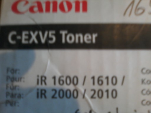 Zdjęcie oferty: toner canon C-EXV5