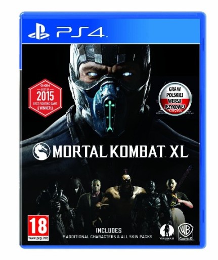 Zdjęcie oferty: MORTAL KOMBAT XL PL PS4