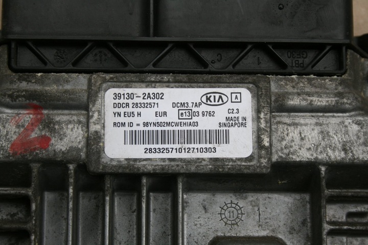 ORDINATEUR ECU HYUNDAI IX20 VENGA 1.4 D 39130-2A302 photo 2 - milautoparts-fr.ukrlive.com