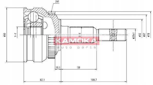 AXLE SWIVEL EXTERIOR WYCOFANE photo 6 - milautoparts-fr.ukrlive.com