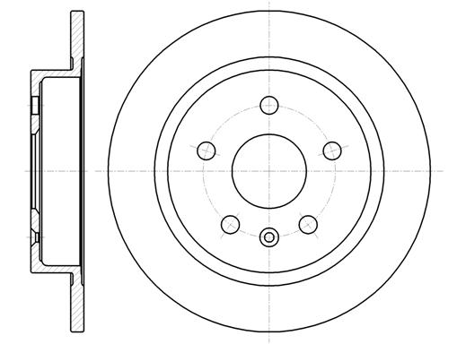 DISCS RH REAR REAR OPEL INSIGNIA 292 MM. photo 2 - milautoparts-fr.ukrlive.com