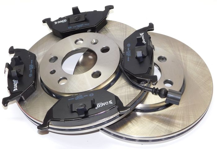 DISCS + PADS FRONT SEAT TOLEDO 1999-2006 256MM photo 1 - milautoparts-fr.ukrlive.com