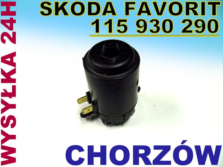 PUMP WASHER SKODA FAVORIT 115930290 NEW CONDITION photo 2 - milautoparts-fr.ukrlive.com