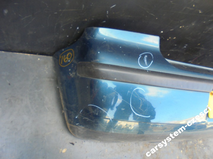 160. BUMPER REAR REAR VW POLO IV 9N OCULAR photo 3 - milautoparts-fr.ukrlive.com