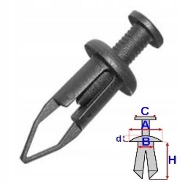 ROMIX RXB22111 RIVET PARE-CHOCS + DOWOD ZAKUPU. PARAGON / FACTURE TVA photo 1 - milautoparts-fr.ukrlive.com