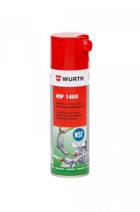 WURTH SPRAY,PREPARAT SMARNY EN PASCIE HSP1400 300ML photo 5 - milautoparts-fr.ukrlive.com