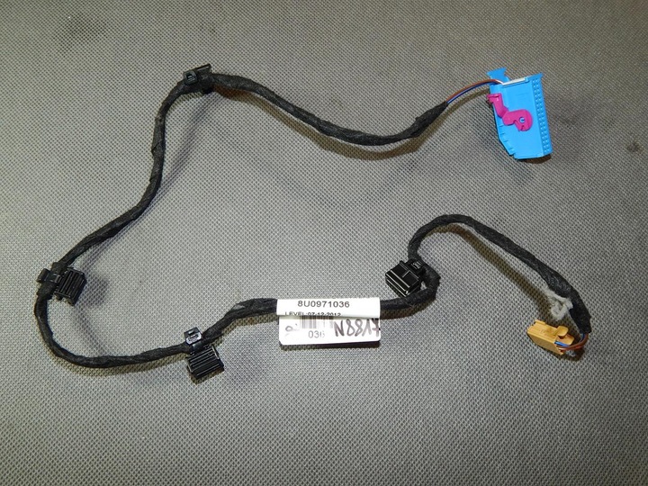 AUDI Q3 8U WIRE ASSEMBLY DOOR RIGHT FRONT 8U0971036 photo 1 - milautoparts-fr.ukrlive.com