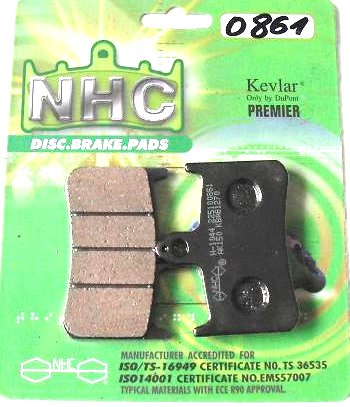 PADS BRAKE NHC CB HORNET NSR FIRESTORM VTR X photo 1 - milautoparts-fr.ukrlive.com