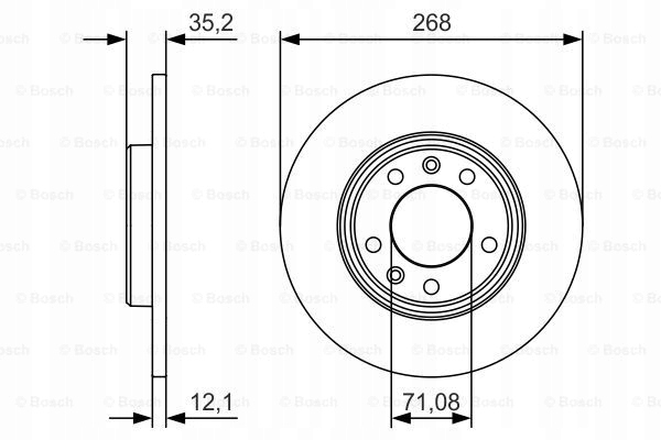 DISQUES SABOTS DE FREIN BOSCH ARRIÈRE CITROEN C4 GRAND PICASSOII photo 2 - milautoparts-fr.ukrlive.com