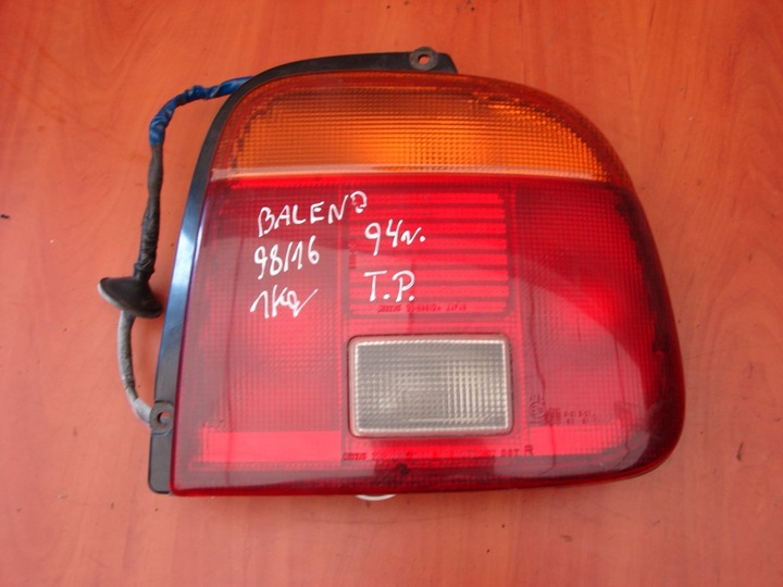 LAMP REAR RIGHT SUZUKI BALENO 1,3B photo 1 - milautoparts-fr.ukrlive.com