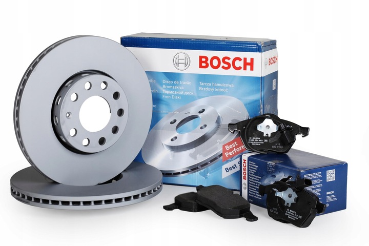 DISCS PADS BOSCH FRONT MERCEDES CLK C209 345MM photo 1 - milautoparts-fr.ukrlive.com